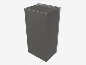 Fridge-freezer Bosch KAD93VBFP 3D Model