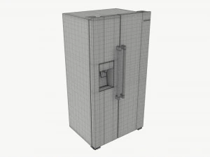 Fridge-freezer Bosch KAD93VBFP 3D Model