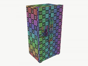 Fridge-freezer Bosch KAD93VBFP 3D Model
