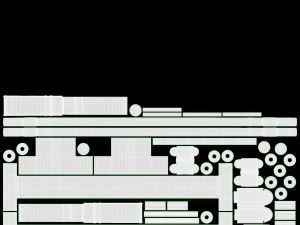 Fridge-freezer Bosch KAD93VBFP 3D Model