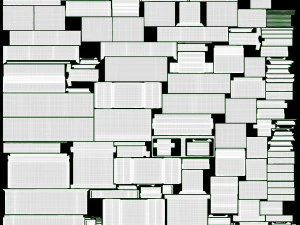 Холодильник з морозильною камерою Bosch KFF96PIEP Doors Open 3D Модель