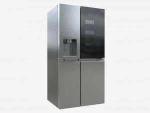 Frigo-congelatore LG GSXV90BSAE Modello 3D