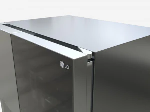 Frigo-congelatore LG GSXV90BSAE Modello 3D