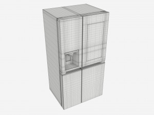 Fridge-freezer LG GSXV90BSAE 3Dモデル