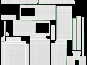 Fridge-freezer LG GSXV90BSAE 3Dモデル