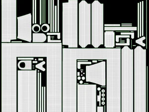 Frigo-congelatore LG GSXV90BSAE Modello 3D