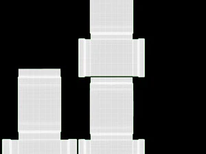 Frigo-congelatore LG GSXV90BSAE Modello 3D
