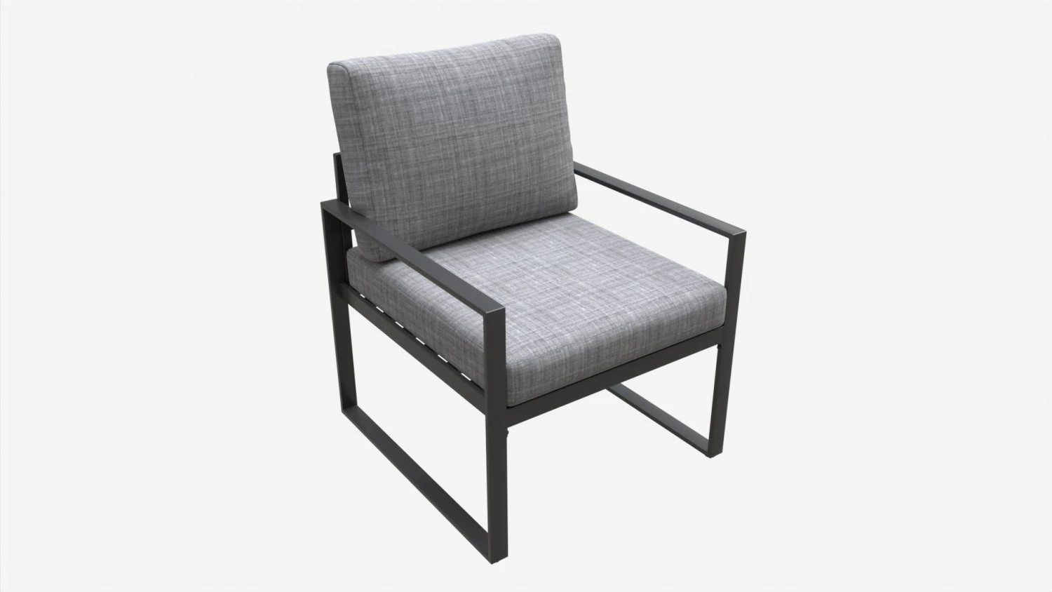 Garden chair Leipzig 3D Model .c4d .max .obj .3ds .fbx .stl .blend