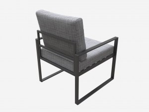 Garden chair Leipzig 3D मॉडल