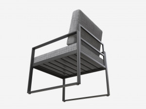 Garden chair Leipzig 3D मॉडल