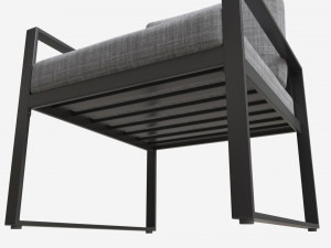 Garden chair Leipzig 3D मॉडल