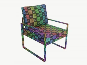 Garden chair Leipzig 3D Model