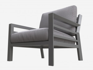 Garden chair Tomson 3D मॉडल