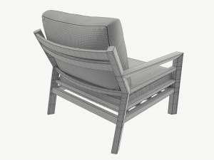 Garden chair Tomson 3D मॉडल