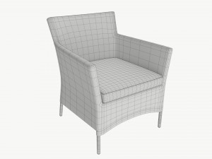 Garden chair Waters 3D Model