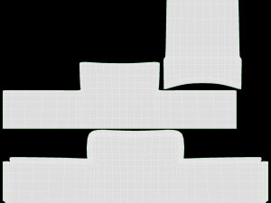 Garden chair Waters 3D Model