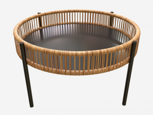 Garden coffee table Sarran 3D 모델