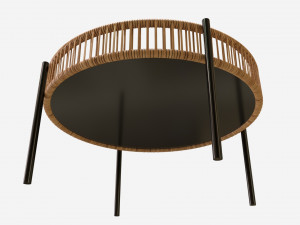 Garden coffee table Sarran 3D Model