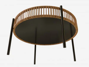 Garden coffee table Sarran 3D Model