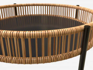 Garden coffee table Sarran 3D Model