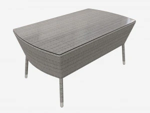 Mesa de centro de jardim Waters Modelo 3D