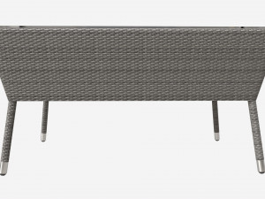 Garden coffee table Waters 3D 모델
