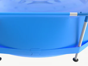 Garden Frame Swimming Pool 3D Model