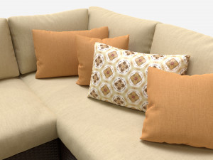 Garden furniture set Stella 3Dモデル