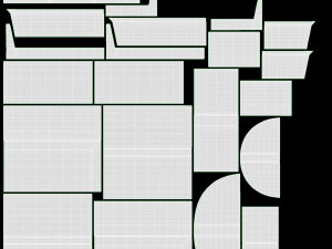 Garden furniture set Stella 3Dモデル