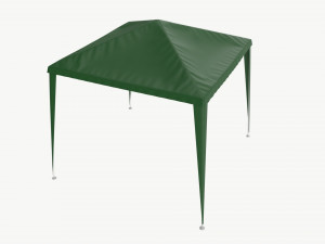 Garden Gazebo 01 Model 3D