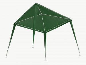 Garden Gazebo 01 Model 3D