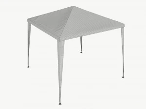 Garden Gazebo 01 3D Model