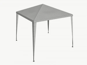 Garden Gazebo 02 3D Model