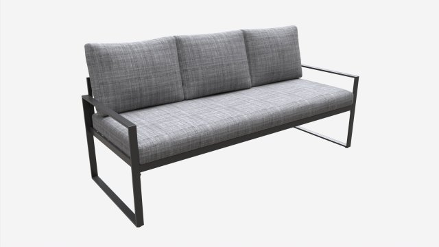 Garden sofa Leipzig 3D मॉडल .c4d .max .obj .3ds .fbx .stl .blend 