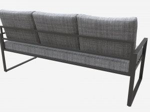Garden sofa Leipzig 3D मॉडल