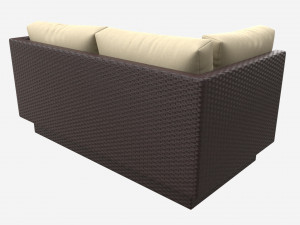Garden sofa Stella 3D Модель