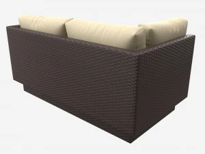 Garden sofa Stella 3D Model