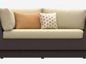 Garden sofa Stella 3D Модель
