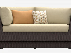 Garden sofa Stella 3D Model