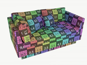 Garden sofa Stella 3D Model