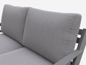 Garden sofa Tomson 3D Model