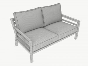 Garden sofa Tomson 3D Model