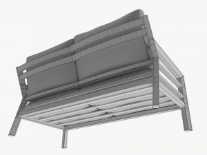 Garden sofa Tomson 3D Model