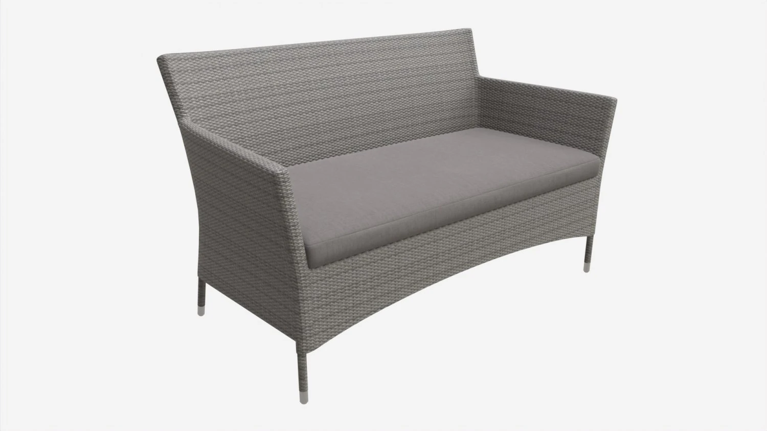 Garden sofa Waters 3D Model .c4d .max .obj .3ds .fbx .stl .blend 