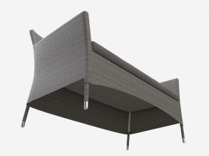 Garden sofa Waters 3D Модель