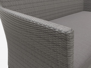 Garden sofa Waters 3D Модель