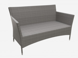 Garden sofa Waters 3D Модель
