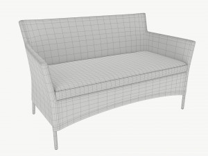 Garden sofa Waters 3D Модель