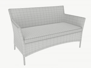 Garden sofa Waters 3D Model