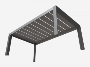 Garden table Tomson 3D Model